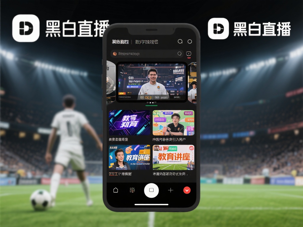 黑白直播（极简直播）